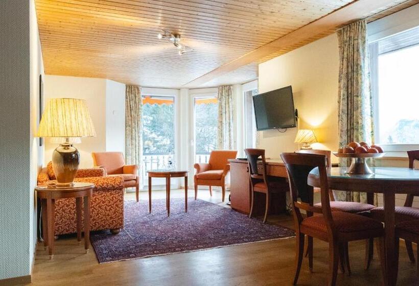 سوئیت با چشم‌انداز, Silberhorn   Residences & Spa Wengen