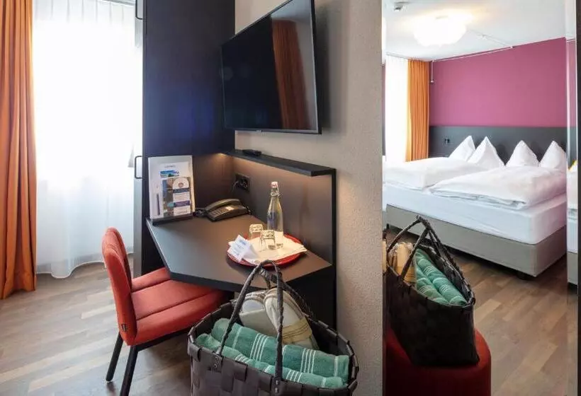 ダブルベッドのベーシックルーム, Seehotel Wilerbad Spa & Seminar