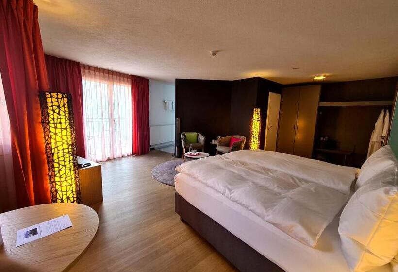 Superior room with lake view, Seehotel Wilerbad Spa & Seminar