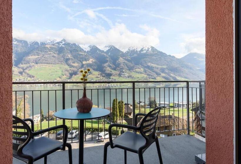 Superior room with lake view, Seehotel Wilerbad Spa & Seminar