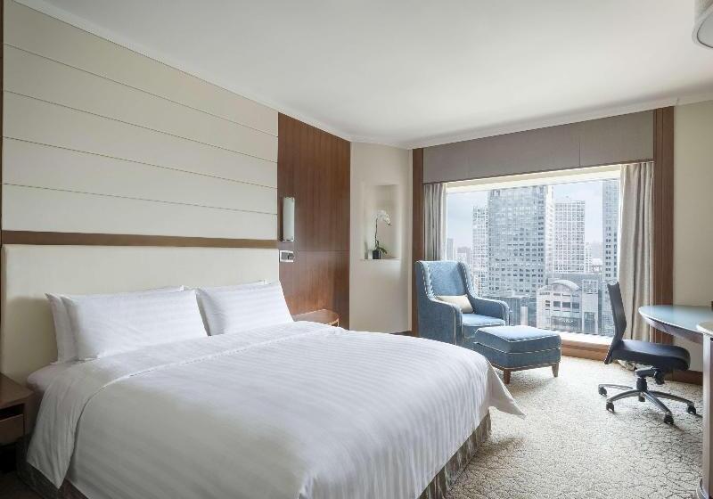 キングサイズベッドのデラックスルーム, China World Hotel, Beijing