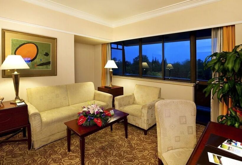Quarto standart vista jardim, Cypress Hotel Jin Jiang Shanghai