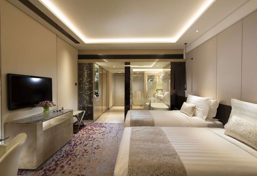 Executive Szoba, Kempinski Hotel Beijing Yansha Center