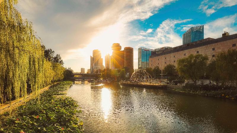 Executive Szoba, Kempinski Hotel Beijing Yansha Center