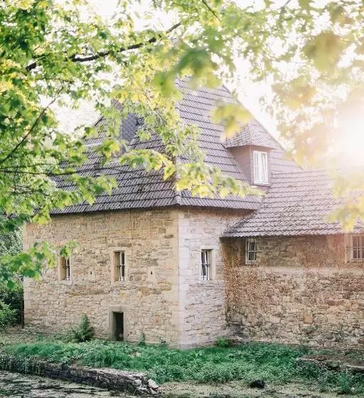 Villa 1 Makuuhuone, Schlosshotel Hugenpoet