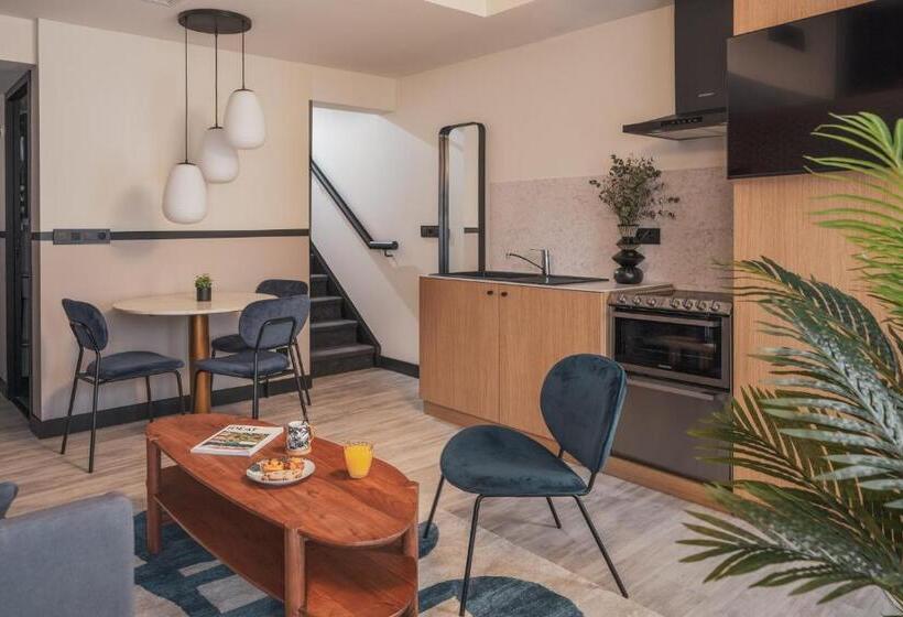 شقة ديلوكس غرفة نوم واحدة, Maisons Du Monde Hôtel & Suites   Marseille Vieux Port