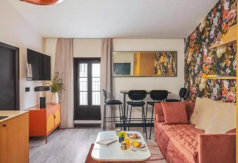 آپارتمان 1 خوابه با تراس, Maisons Du Monde Hôtel & Suites   Marseille Vieux Port