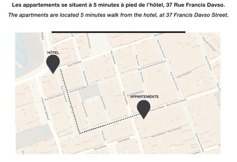 شقة غرفة واحدة مزودة بتراس, Maisons Du Monde Hôtel & Suites   Marseille Vieux Port