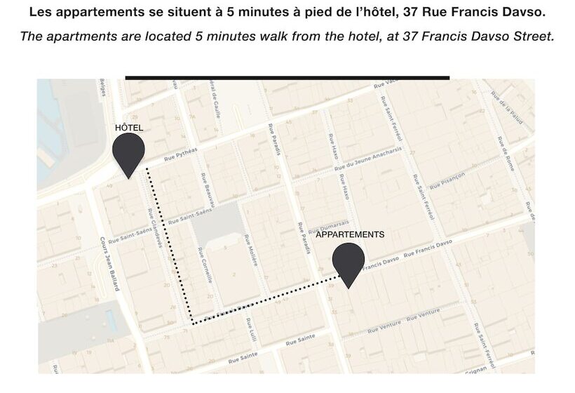 شقة ديلوكس غرفة نوم واحدة, Maisons Du Monde Hôtel & Suites   Marseille Vieux Port