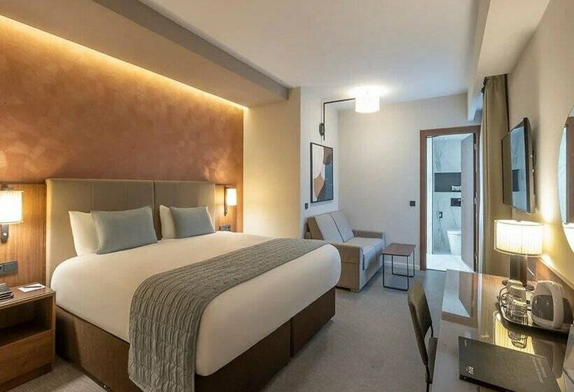 キングサイズベッドのデラックスルーム, Hotel Riu Plaza The Gresham Dublin