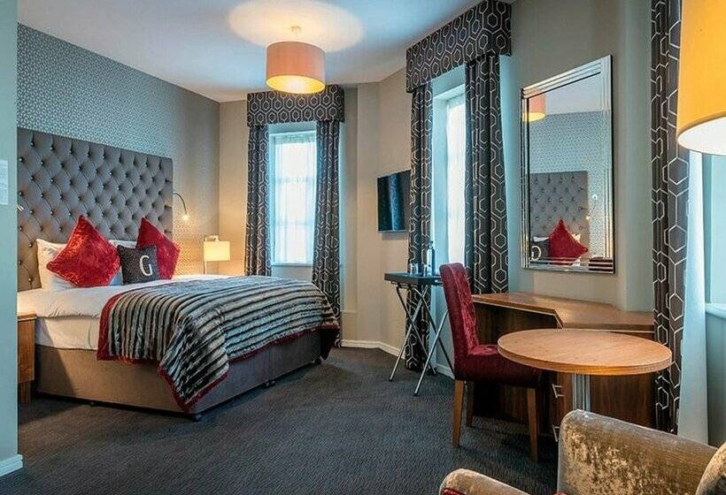 キングサイズベッドのデラックスルーム, Hotel Riu Plaza The Gresham Dublin