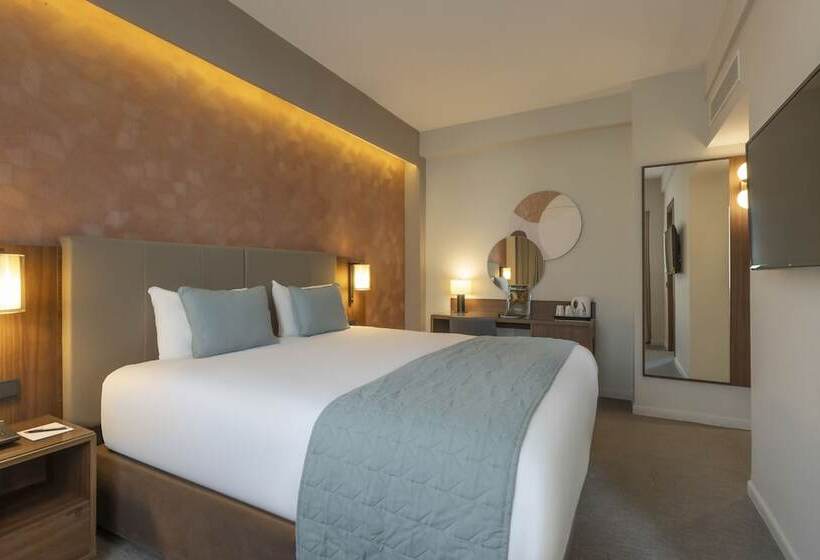 キングサイズベッドのデラックスルーム, Hotel Riu Plaza The Gresham Dublin