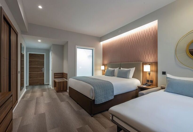 キングサイズベッドのデラックスルーム, Hotel Riu Plaza The Gresham Dublin