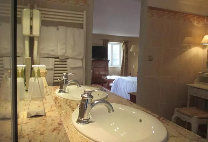 Deluxe-huone, Château Des Monthairons Hôtel Restaurant Gastromaison Spa Privatif