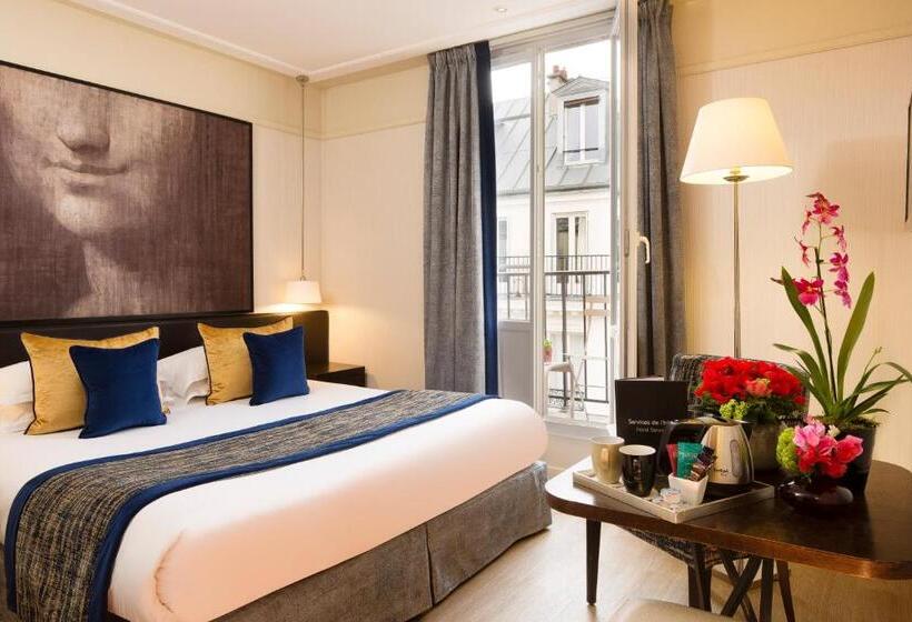 Chambre Club Lit King Size, Hôtel Chaplain Paris Rive Gauche