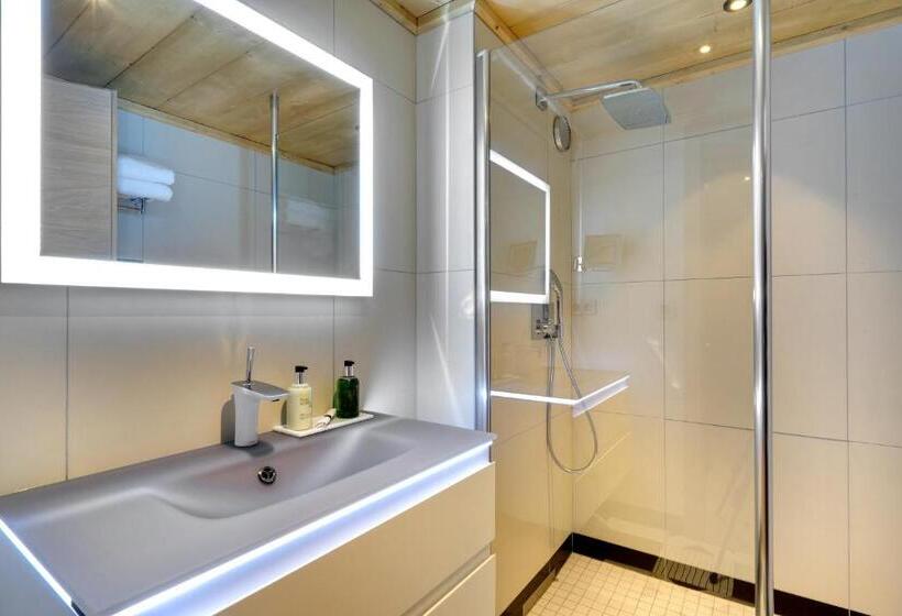 주니어 스위트 발코니, Chalethôtel La Marmotte, La Tapiaz & Spa, The Originals Relais