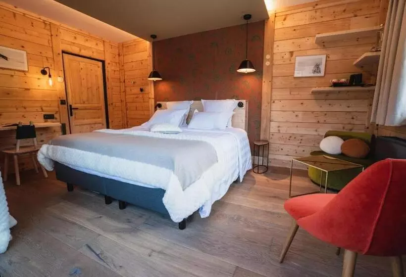 اتاق لوکس, Chalethôtel La Marmotte, La Tapiaz & Spa, The Originals Relais