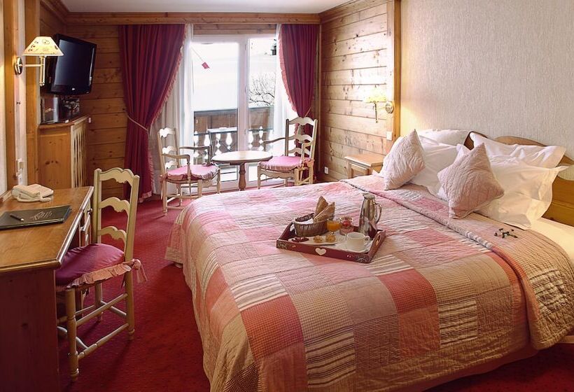 수피리어 룸, Chalethôtel La Marmotte, La Tapiaz & Spa, The Originals Relais