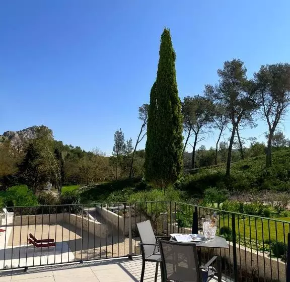 اتاق لوکس با تراس, Domaine De Valmouriane