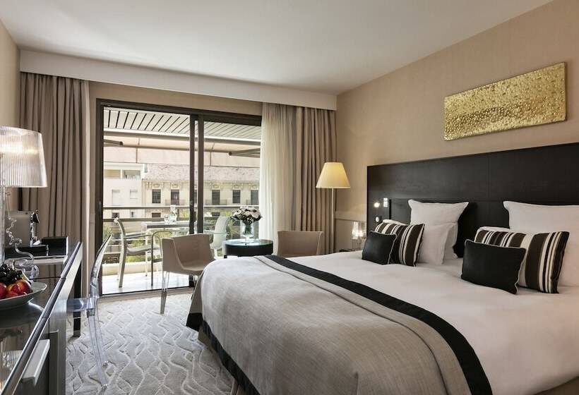 חדר סופריור נוף לגינה, Hôtel Barrière Le Gray D Albion