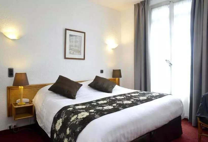 スタンダードルーム, Hôtel D’angleterre Grenoble Hyper Centre