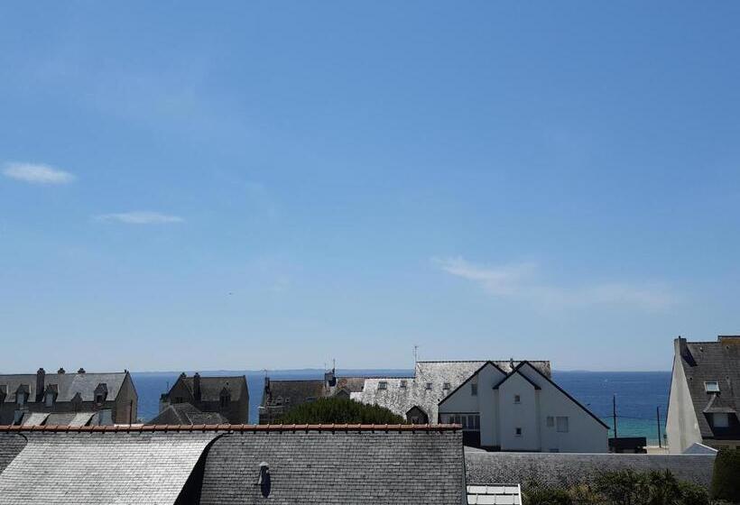 اتاق راحتی با چشم‌انداز دریا, Hôtel Ker Noyal Quiberon Plage