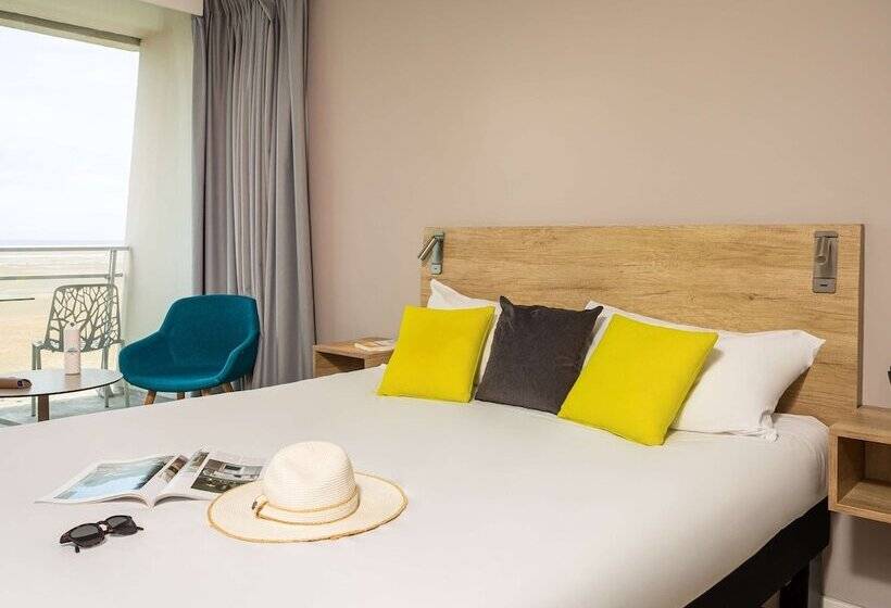 스탠다드 룸 더블 침대 바다 전망, Ibis Thalassa Le Touquet
