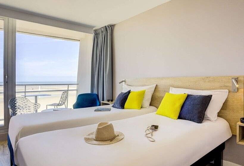 스탠다드 발코니 룸 바다 전망, Ibis Thalassa Le Touquet