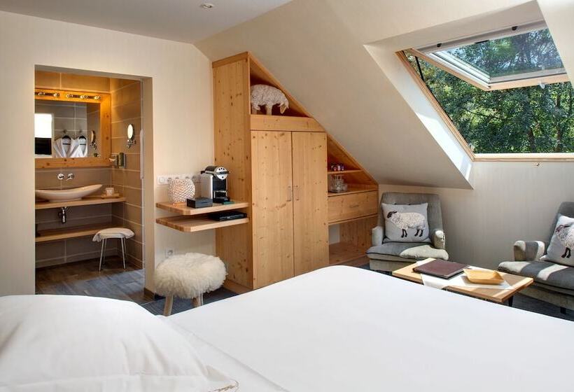 חדר קומפורט, La Cheneaudière   Hôtel Spa   Relais & Châteaux