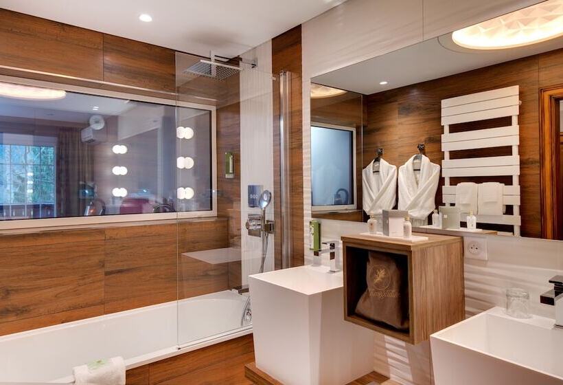 חדר דלוקס, La Cheneaudière   Hôtel Spa   Relais & Châteaux