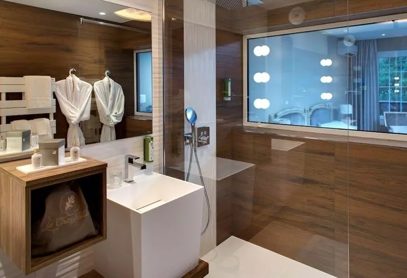 デラックスルーム, La Cheneaudière   Hôtel Spa   Relais & Châteaux