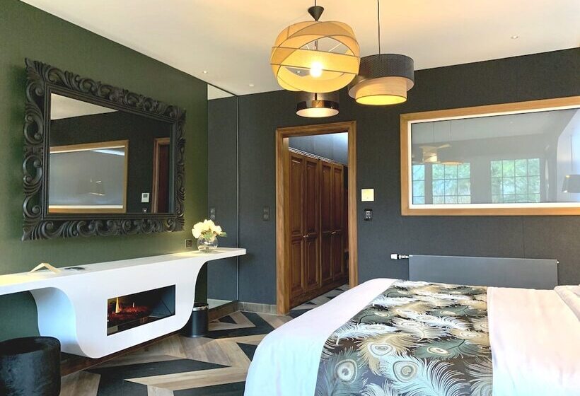 חדר דלוקס, La Cheneaudière   Hôtel Spa   Relais & Châteaux