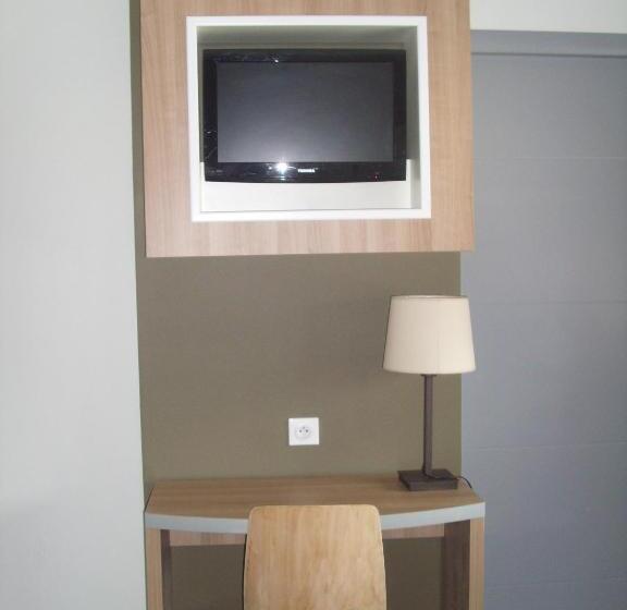 غرفة قياسية ثلاثية, Restaurant Du Parc De La Colombiere