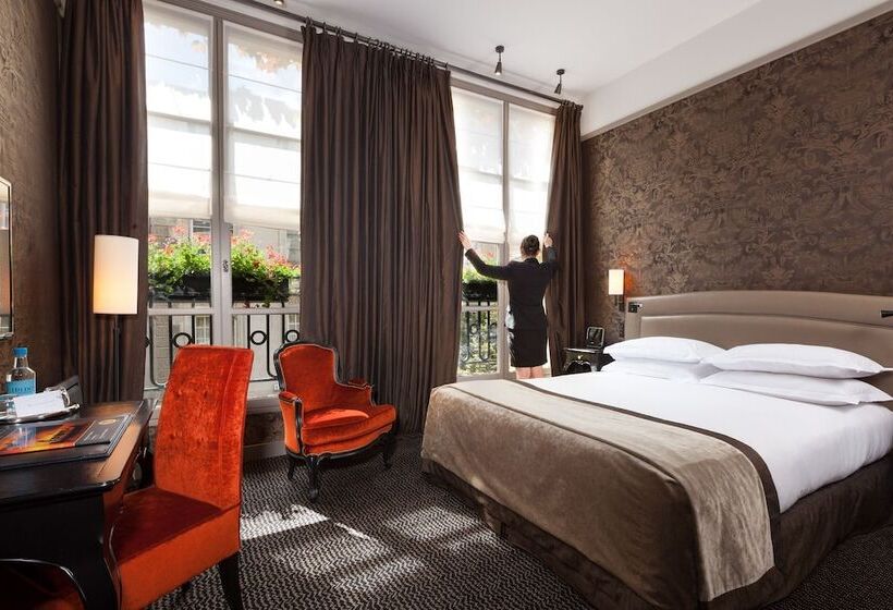 디럭스 룸, Le Pavillon De La Reine & Spa, Place Des Vosges