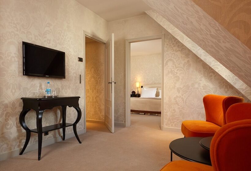 주니어 스위트, Le Pavillon De La Reine & Spa, Place Des Vosges