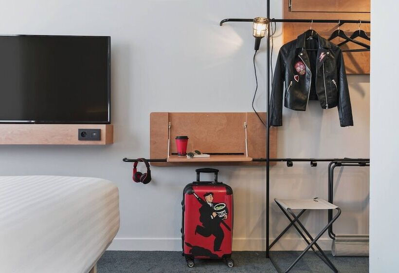 标准间带双人床, Moxy Paris Bastille