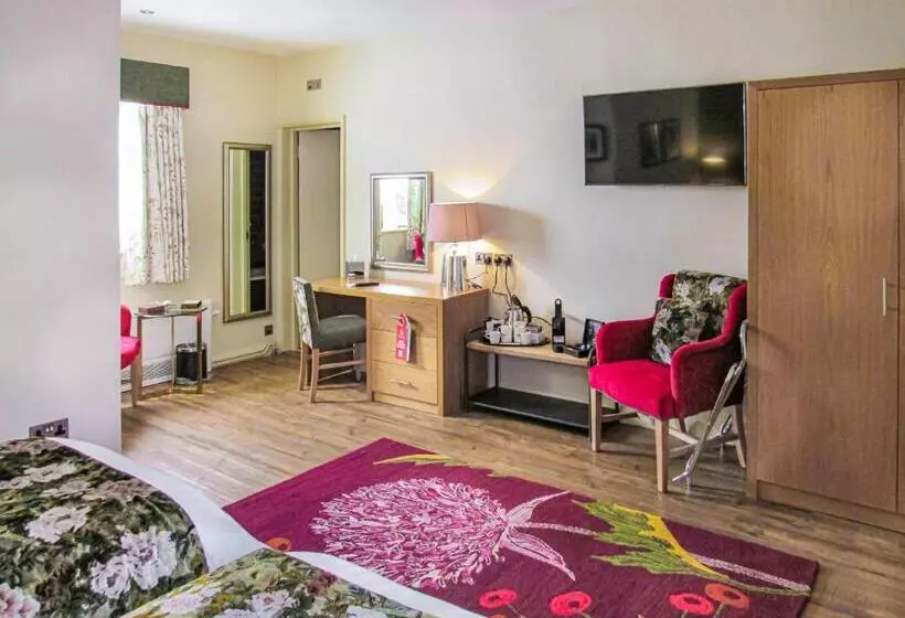 身障者適用スタンダードルーム, The Rutland Arms Hotel, Bakewell, Derbyshire
