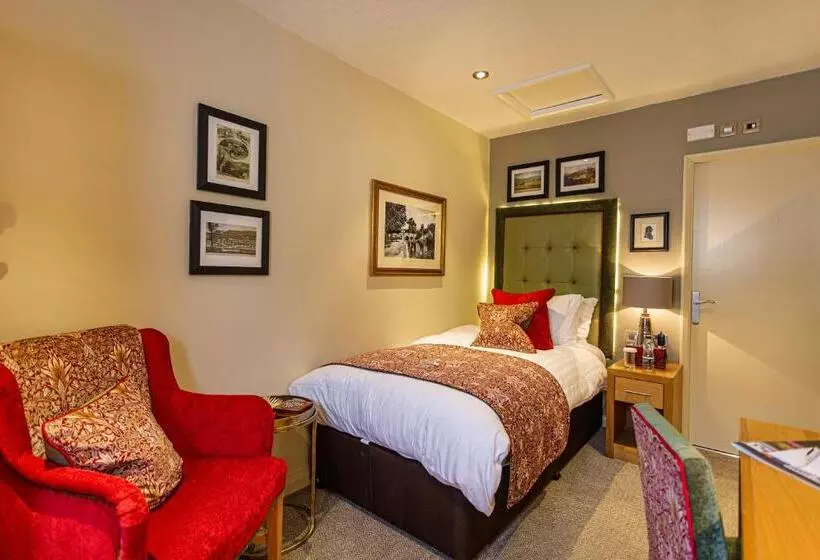 スタンダードシングルルーム, The Rutland Arms Hotel, Bakewell, Derbyshire