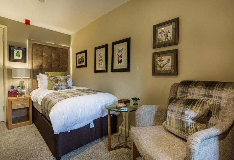 اتاق استاندارد یک نفره, The Rutland Arms Hotel, Bakewell, Derbyshire