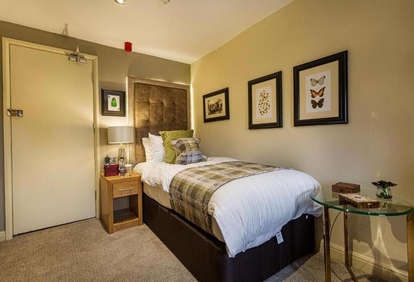 اتاق استاندارد یک نفره, The Rutland Arms Hotel, Bakewell, Derbyshire