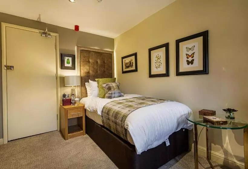 スタンダードシングルルーム, The Rutland Arms Hotel, Bakewell, Derbyshire