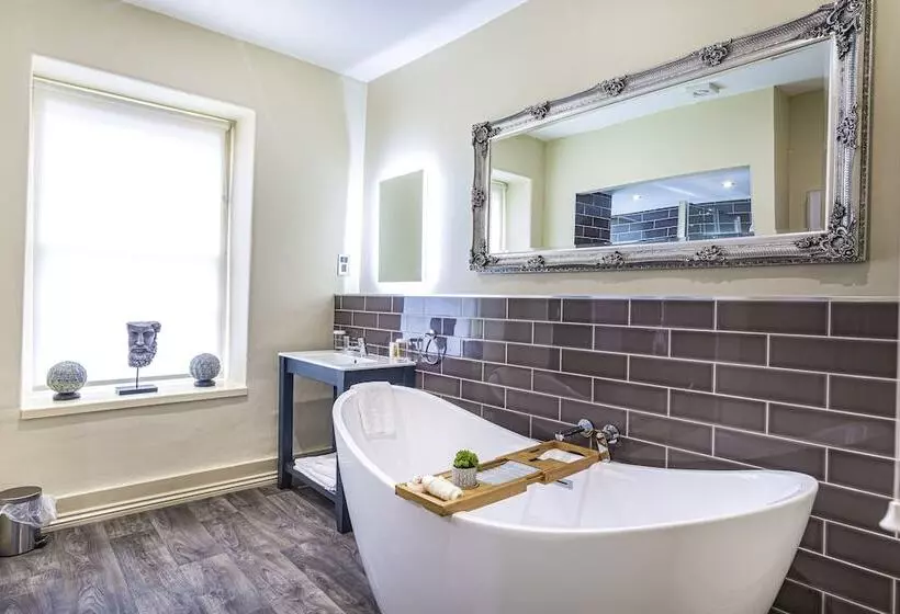 デラックスルーム, The Rutland Arms Hotel, Bakewell, Derbyshire