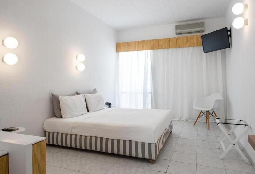 اتاق استاندارد یک نفره با چشم‌انداز دریا, Alkistis Beach Hotel   Adults Only