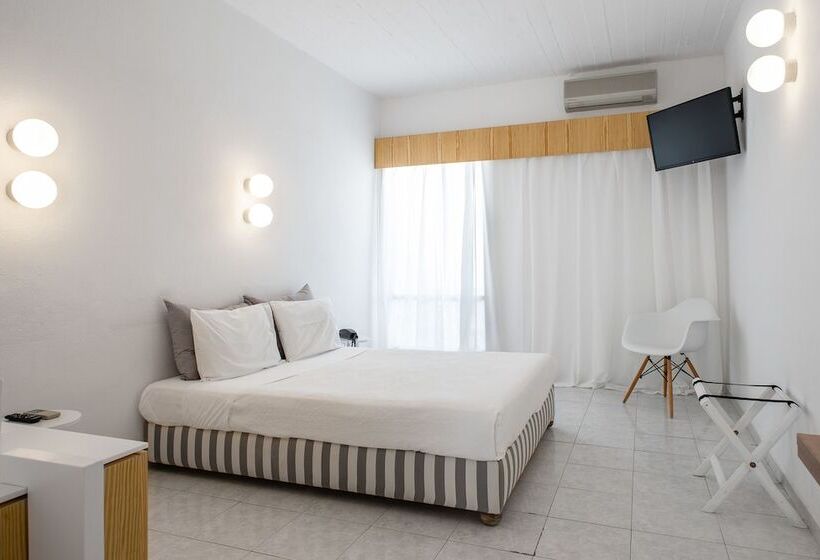 اتاق استاندارد یک نفره با چشم‌انداز دریا, Alkistis Beach Hotel   Adults Only
