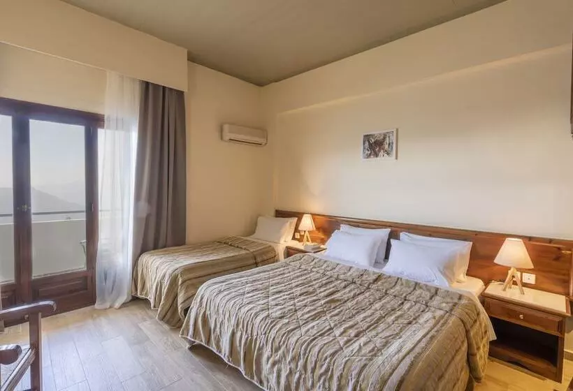 景色の見えるトリプルスタンダードルーム, Domotel Anemolia Mountain Resort