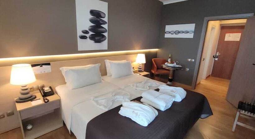 חדר סטנדרט נוף לים, Coral Hotel Athens