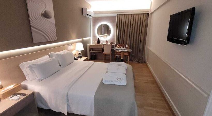 חדר סטנדרטי יחיד עם נוף לים, Coral Hotel Athens