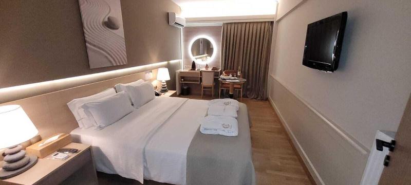 스탠다드 싱글 룸 바다 전망, Coral Hotel Athens