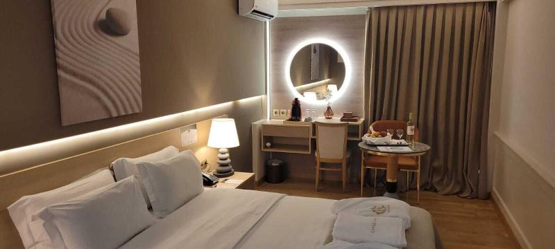 חדר סטנדרטי יחיד עם נוף לים, Coral Hotel Athens