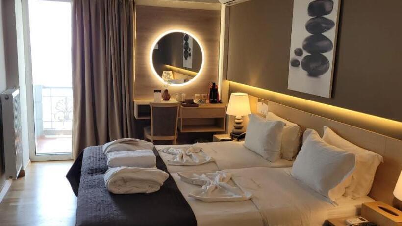 חדר סטנדרט נוף לים, Coral Hotel Athens